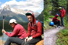 51 Resting and Drinking On West Opabin Trail Near Lake O-Hara.jpg